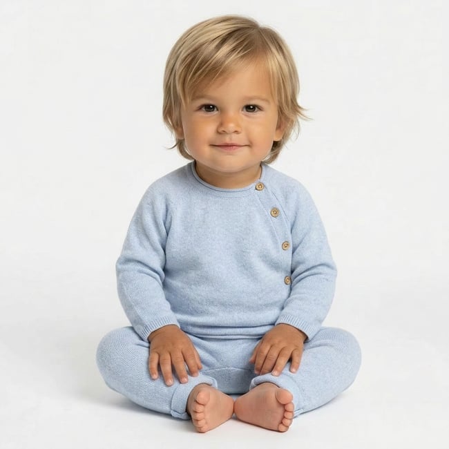 Ensemble bébé - Très bon état bleu <span itemprop=