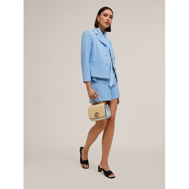 Blouse en georgette teinte unie - MOTIVI