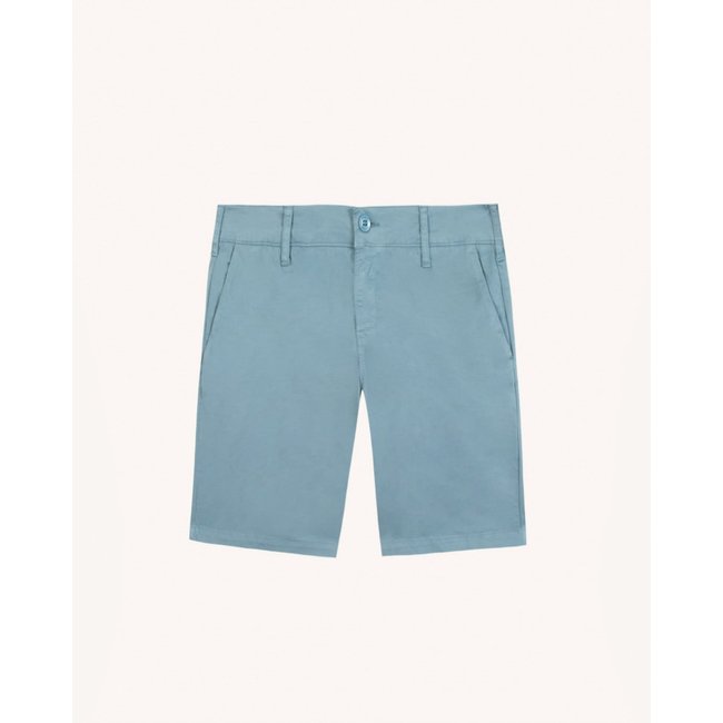 Short chino SAULIEU SAULIEU bleu grisé <span itemprop=