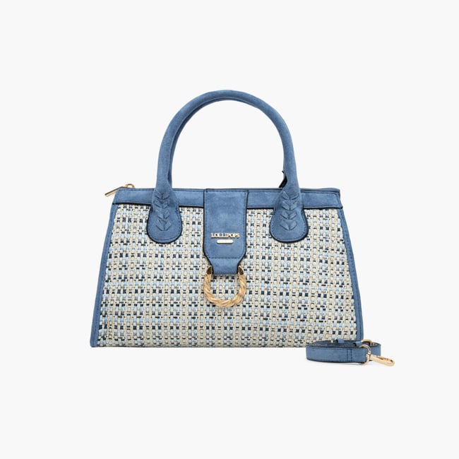 Petit sac shopper  Shai bleu <span itemprop=
