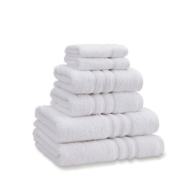 Zero Twist 6 Piece Towel Bale, white, CATHERINE LANSFIELD