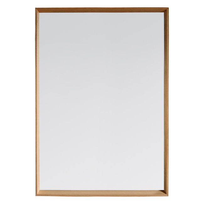74 x 105cm Solid Oak Mirror, light wood, SO'HOME