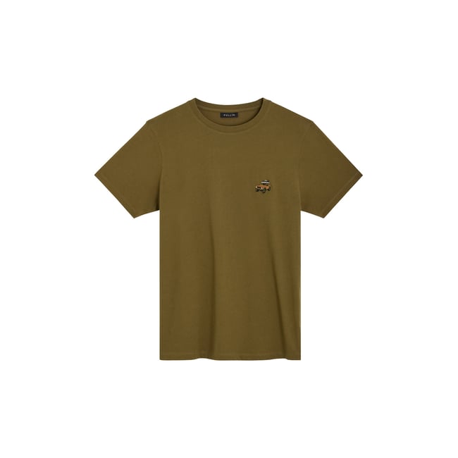TSHIRT PATCHBRANCO vert kaki <span itemprop=