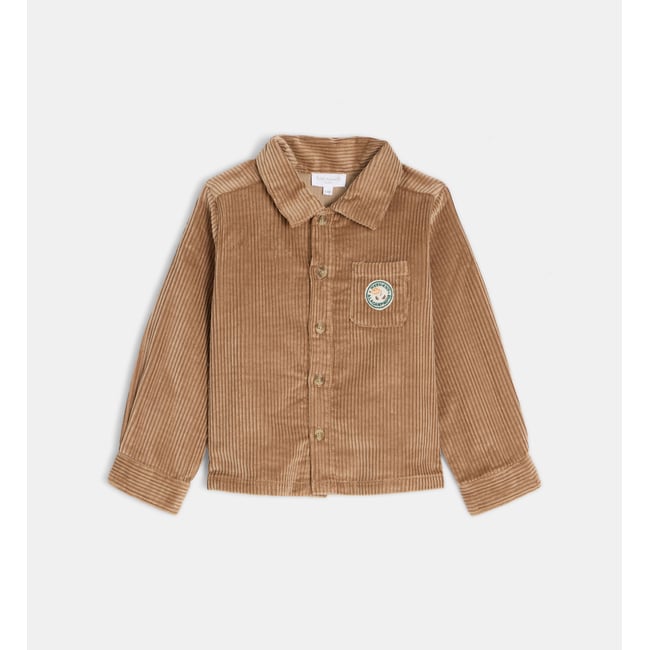 Surchemise tiago en velours milleraies - CADET ROUSSELLE