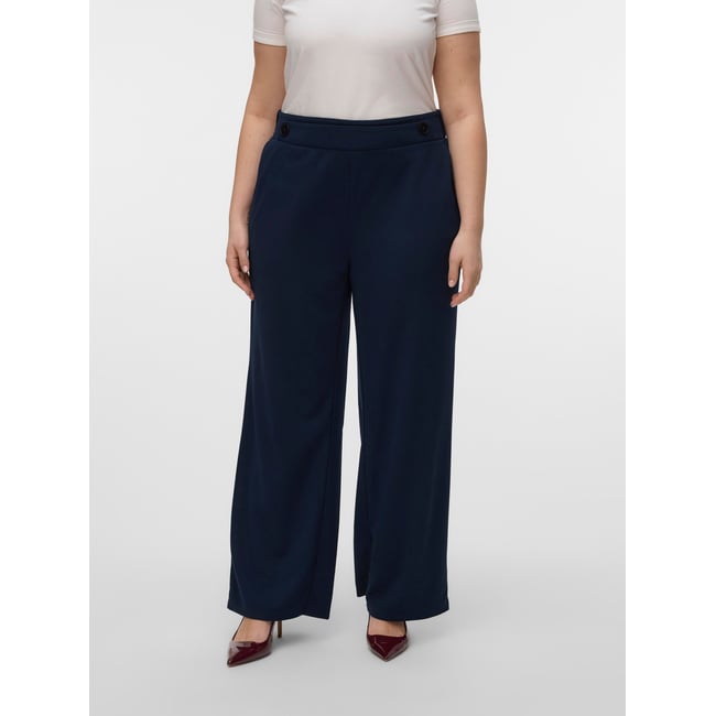 Pantalon À Jambe Large - VERO MODA