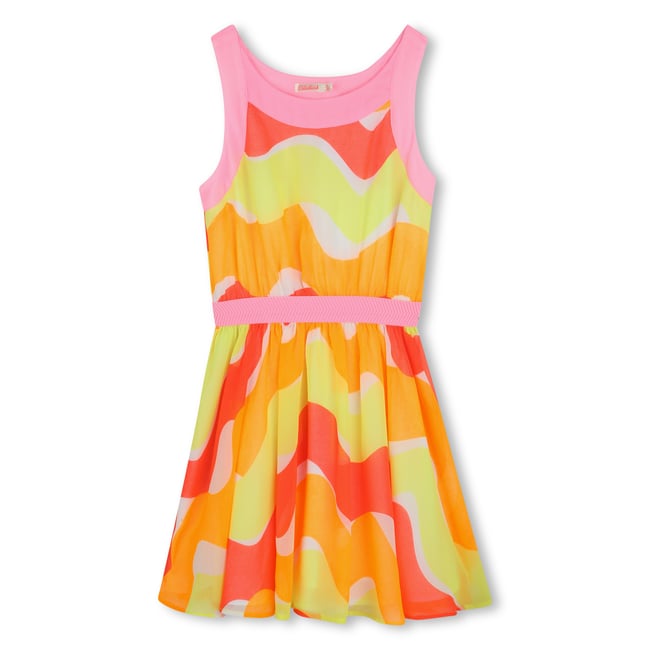 Robe à bretelles imprimée jasmin <span itemprop=