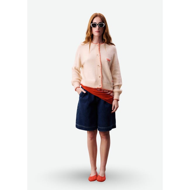 Foulard SAVICA rouge <span itemprop=