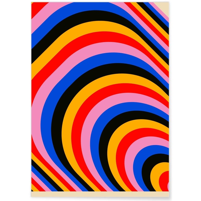 Affiche Bauhaus 33 Couleur blanc <span itemprop=