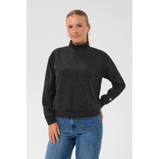 Sweatshirt gris dark grey m./whisper w. heart <span itemprop=