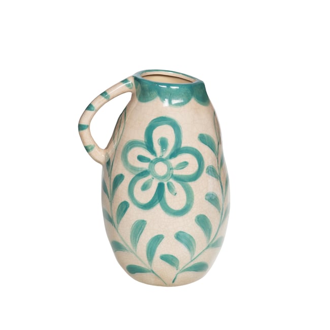 Vase Georgia   24   - GEORGIA Couleur bleu <span itemprop=