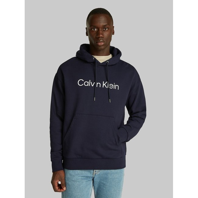 Sudadera con capucha y logotipo Hero azul oscuro <span itemprop=