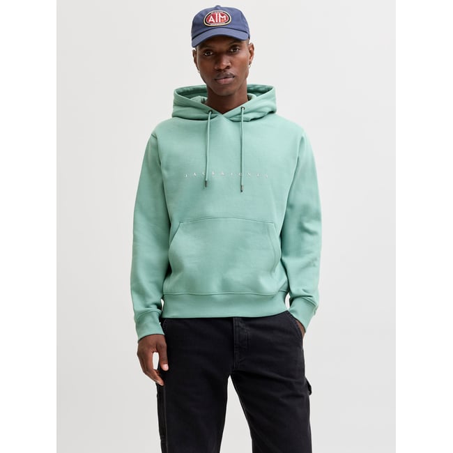 Sweat À Capuche turquiose - mineral blue 1 <span itemprop=