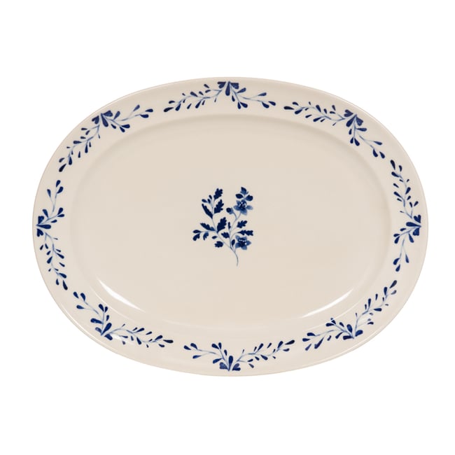 Plat ovale Appoline   42x30 cm - TABLE PASSION