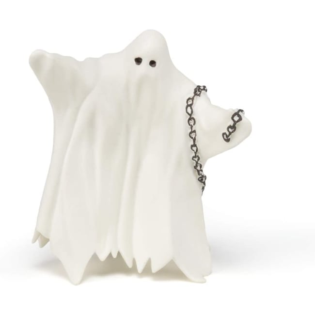 Figurine Fantôme phosphorescent blanc <span itemprop=