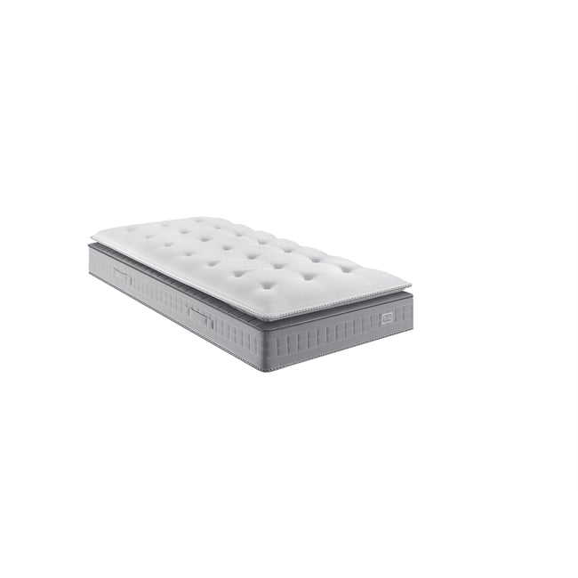 Matelas EXTENSION 90x200, Hybride, ferme, H29 Couleur blanc <span itemprop=