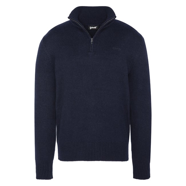 Pull col  montant zippé - SCHOTT