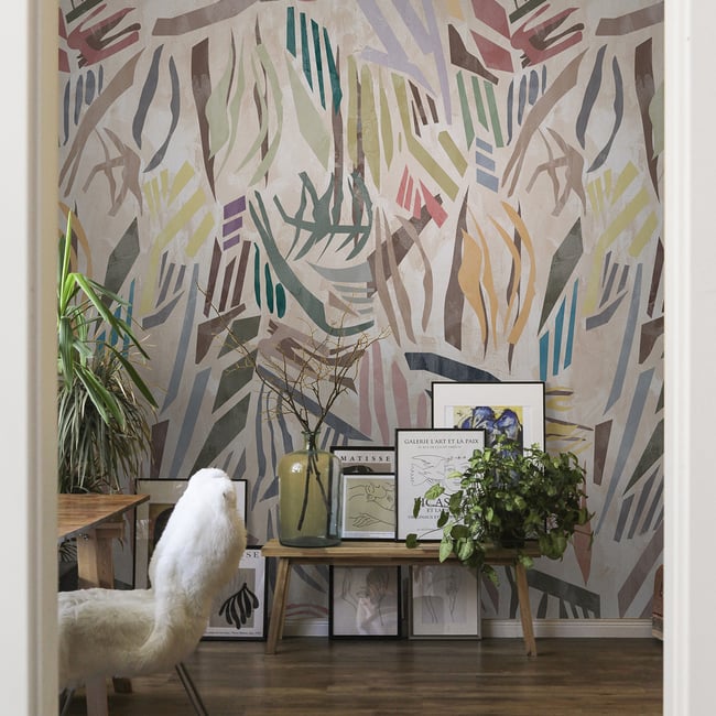 Papier peint panoramique COLOR MIX Couleur multicolore <span itemprop=