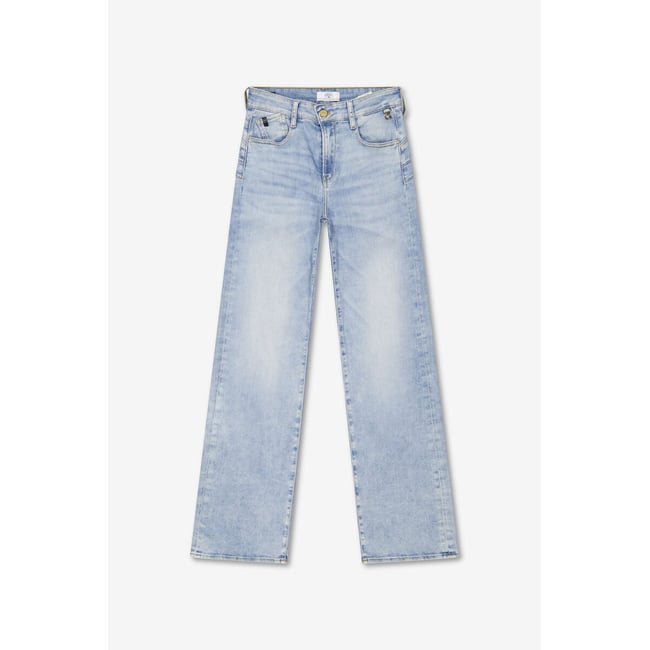 Jeans loose, large pulp wide leg , longueur 34 blue <span itemprop=