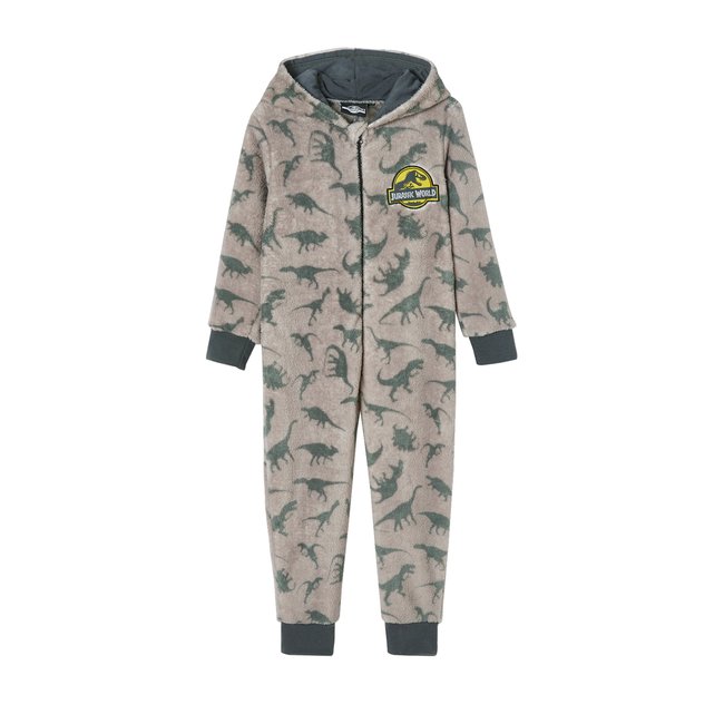 Combi-pyjama Jurassic World® gris anthracite <span itemprop=