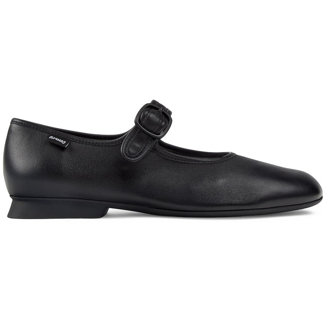 Casi Myra leather Mary Janes, black, CAMPER