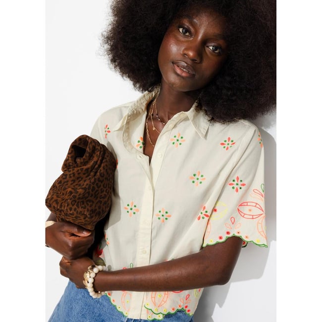 Chemise brodée - PROMOD