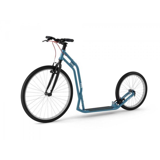 Trottinette Yedoo Five bleu <span itemprop=
