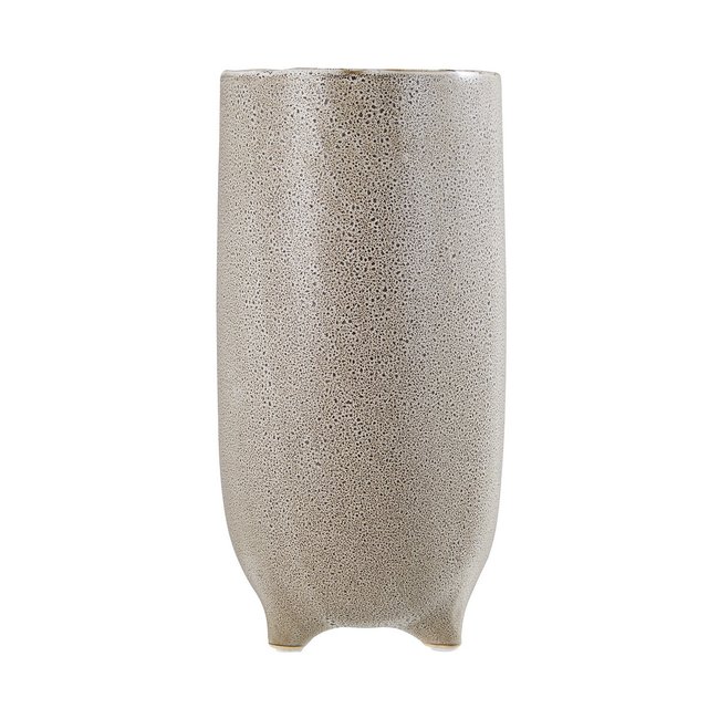 29cm Natural Speckled Stoneware Vase, natural, SO'HOME