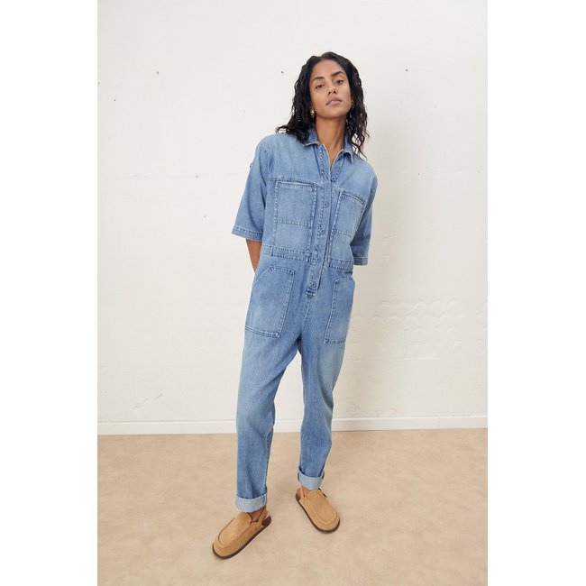 Combinaison droit taille haute long in 21 <span itemprop=