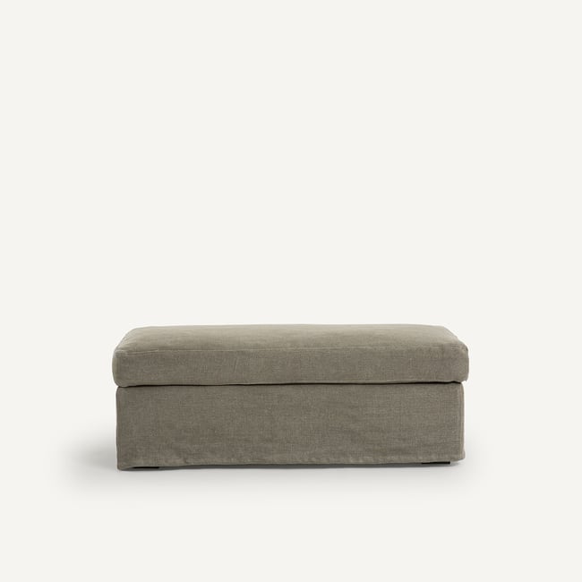 Repose-pieds lin épais stonewashed, Neo Chiquito - AM.PM