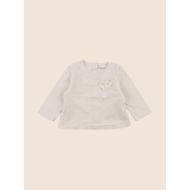 Tee-shirt - Très bon état beige <span itemprop=
