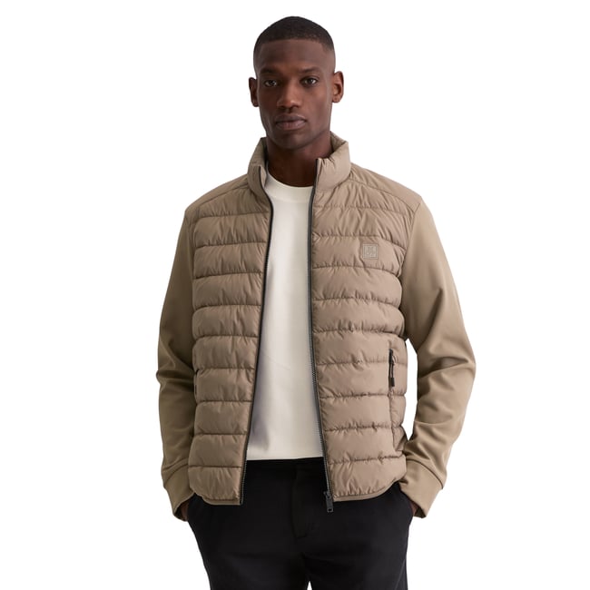 Veste matelassée regular avec manches scuba souples - MARC O'POLO