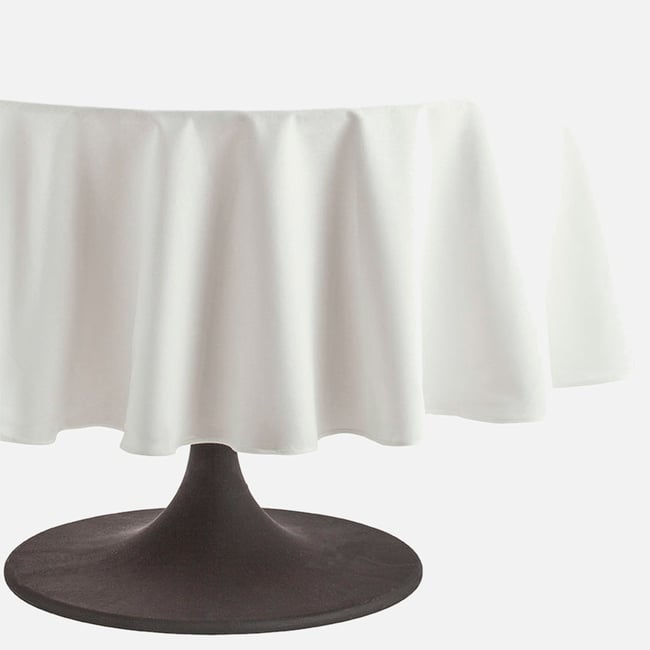 Nappe ronde en coton CAMBRAI - COUCKE