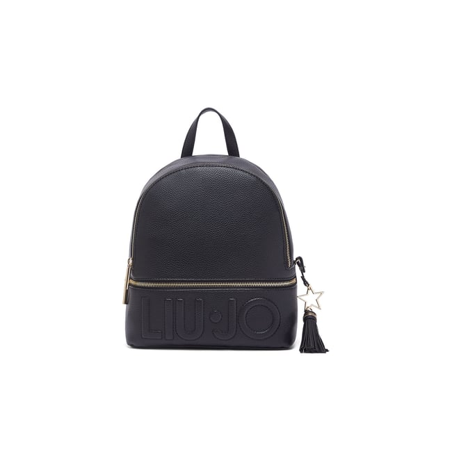 Sac à dos avec charm noir <span itemprop=