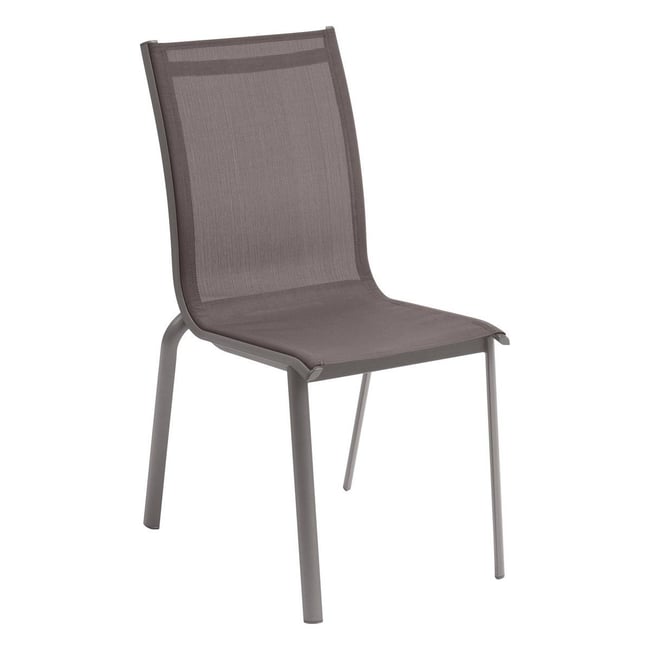 Chaise de jardin empilable en aluminium AXANT - HESPERIDE