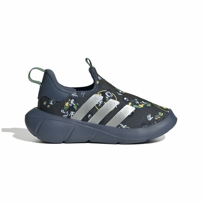 Sneakers Monofit Mickey dunkelgrau/silber <span itemprop=