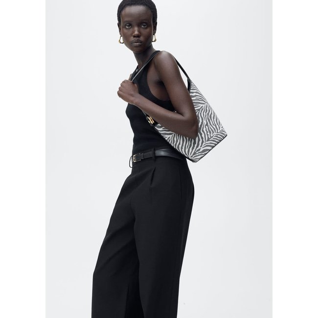 Combinaison à ceinture tissu combiné noir <span itemprop=