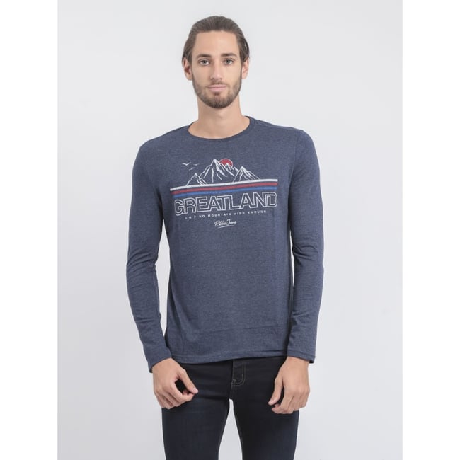 T-shirt Manches Longues Col Rond Jorimux - RITCHIE