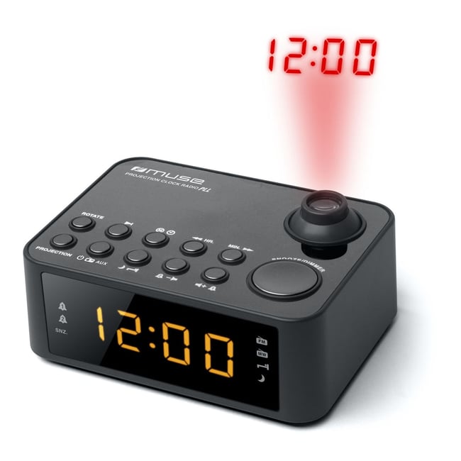 Radio réveil M-178 P Noir - MUSE