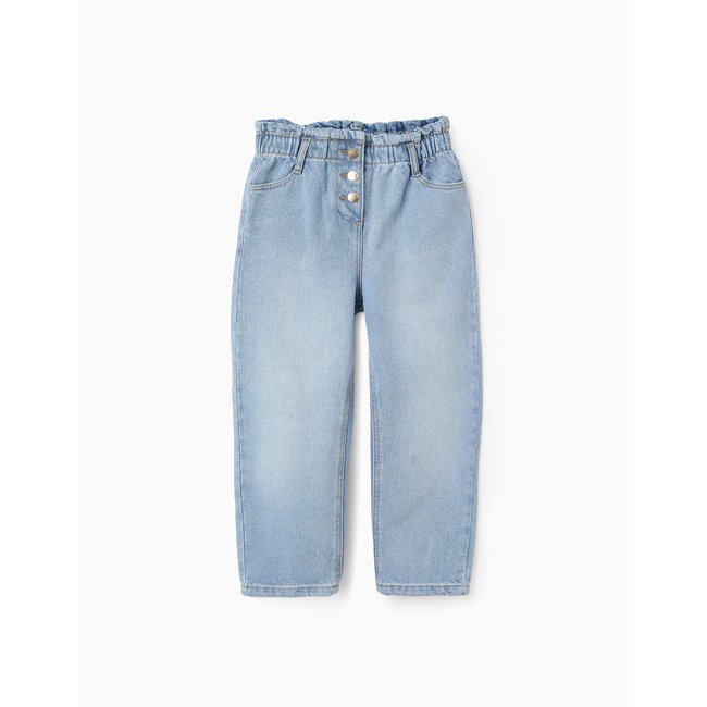 Pantalon en Jean bleu clair <span itemprop=