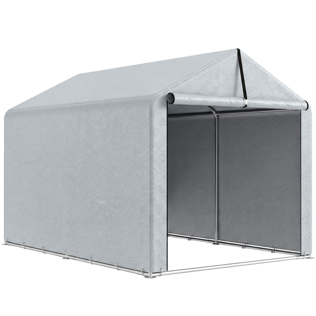 Tente de rangement pour le jardin PE Gris gris clair <span itemprop=