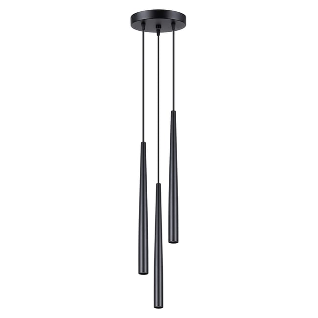 Suspension Acier Noir G9 3 Bliss Couleur noir <span itemprop=