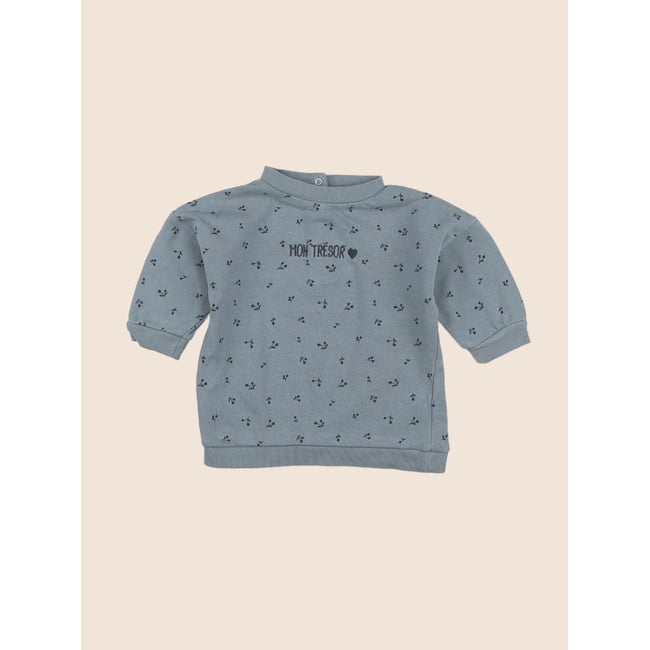 Sweat - Très bon état vert <span itemprop=