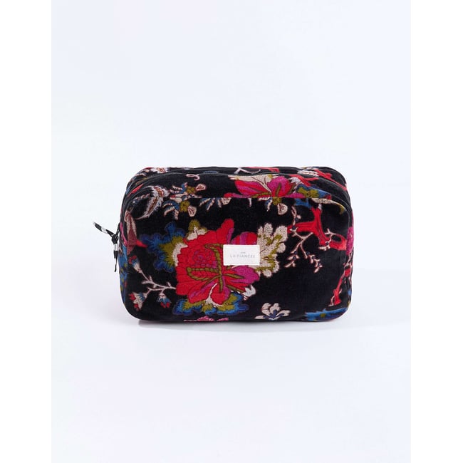 Grande pochette en velours KARUNI - LA FIANCÉE