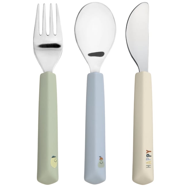 Couverts Couleur vert, bleu, beige <span itemprop=
