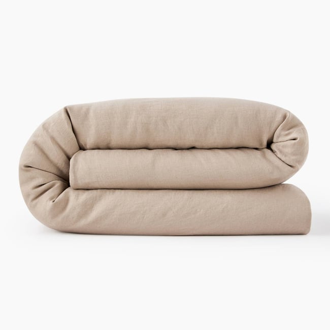 Housse de couette, 100% lin mulot <span itemprop=