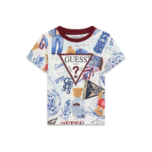 T-Shirt Imprimé fantaisie multicolore <span itemprop=