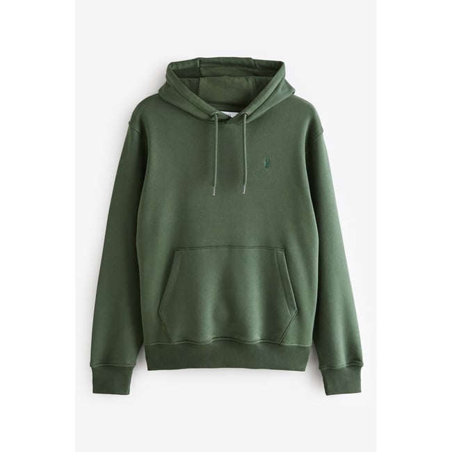 Sweat à capuche regular en jersey majoritaire - NEXT