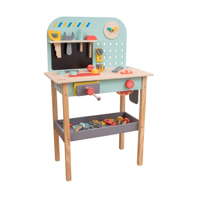Établi de bricolage multi couleur <span itemprop=