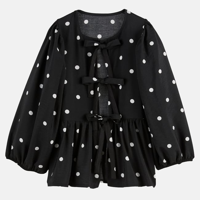 . fantasia pois nero/bianco LA REDOUTE COLLECTIONS