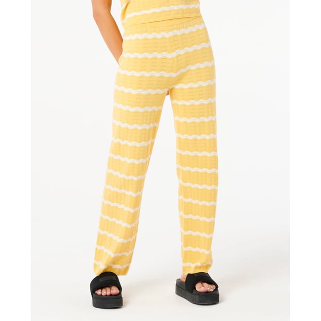 Pantalon ES VEDRA KNIT PANT sable <span itemprop=